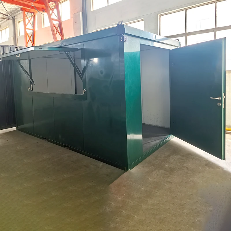 Kiosk container gói phẳng