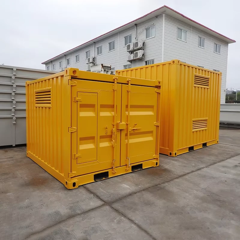 Thùng chứa hóa chất ngoài trời